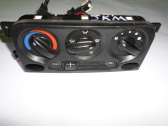 Блок управления печкой 96314866, 96318328 JKM Дэу Матиз без кондиционера - без 2 нижних кнопок - БУ