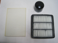 Комплект фильтров: масляный 2630035503 салонный 281132H000 воздушный 281132H00 CEED CERATO - AMD