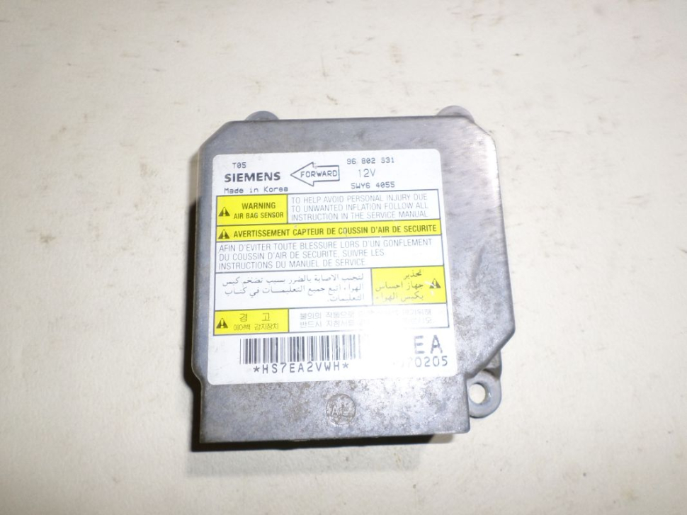 Шевроле Ланос Безопасность