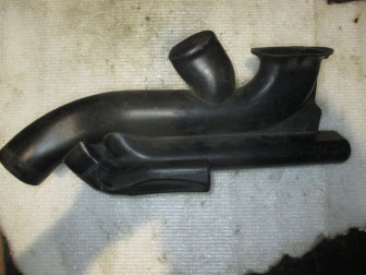 Патрубок 55562486 воздушного фильтра Опель Астра H резонатора 5834836 дв Z18XER, - БУ