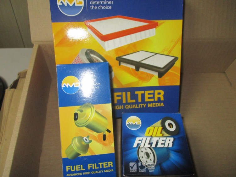 Фильтр масляный 2630035503 и салонный и воздушный 281132H000 - Комплект ...