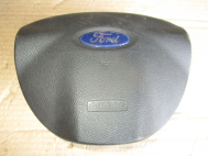 Подушка безопасности Форд Фокус 2 водительская 4M51A042B85DE3ZHE EB0D144500130 руль 3 спицы - БУ