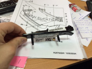 Кронштейн бампера заднего Шевроле Лачетти Хэтчбек 96546936 правый, - БУ