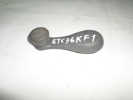 Ручка стеклоподъeмника двери ETC36KF1 96566097 Дэу Матиз М100/150 - Темно Серая - БУ