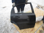 Дверь задняя правая Шевроле Лачетти Хэтчбек 96547908 в сборе - БУ Черная CL-128 механика