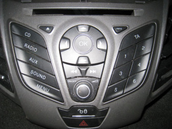 Панель управления магнитолы 1787170 Форд Фиеста с 2012 по 2017г, - БУ