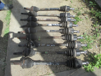 Привод Шевроле Авео Т200-250 левый с МКПП, 1,2 литра 96348782, 96963323 в сборе, - БУ