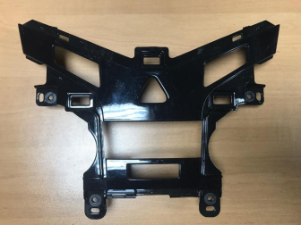 Накладка блока управления печкой Шевроле Круз 95971895 96996410 28443095 95034343 - Черная - БУ