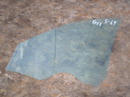 Стекло двери Шевроле Круз передней правой 96845795, 95967114 E4-43R-000055, - БУ