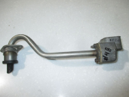 Трубка системы рециркуляции EGR 96352279 с переходником Дэу Матиз Шевроле Спарк 0.8л - N-48- БУ