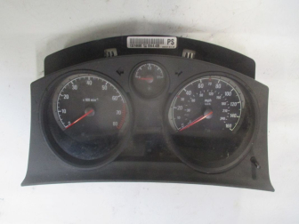 Щиток приборов 13216695 PS SW4.405 F011253 Опель Астра H Зафира с МКПП - скорость в милях OA-9, - БУ