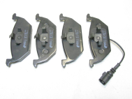 Колодки передние 1J0698151D Ауди A2, A3, Поло Гольф 4-5 с датчиком износа для дисковых тор, - Remsa