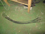 Трос ручного тормоза ВАЗ 2108-09-15, 21083508180 длинный - цена за 1 штуку, - АвтоВаз