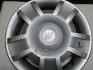 Колпак колесного диска Шевроле Авео Т200 R14 96452296 - 5-ть лучей Крест - БУ - есть дефекты и сколы