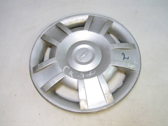 Колпак колесного диска Шевроле Авео Т200 R14 96452296 - Крест - царапины и сколы - СК58-N-2, - БУ