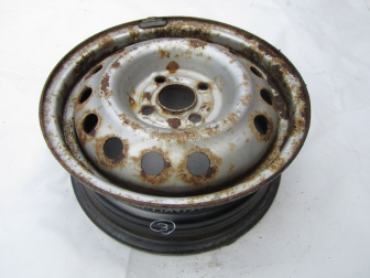 Диск стальной R14 5.5Jx14CH2 ET49 4x100 56.5 53A49A49530 Ланос Дэу Нексия Заз Шанс -Серый - N-3 - БУ