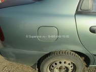 Лючок бензобака Шевроле Ланос 96303245, 96278742, - БУ Зеленый LR-10,