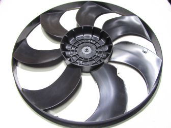 Крыльчатка 252311R390 вентилятора радиатора Хендай Солярис Киа Рио 3 1,6л АКПП-МКПП, - Dominant