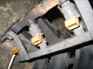 Рампа топливная Дэу Матиз 96351997, 96486971 Шевроле Спарк 0,8 литра, - БУ-2