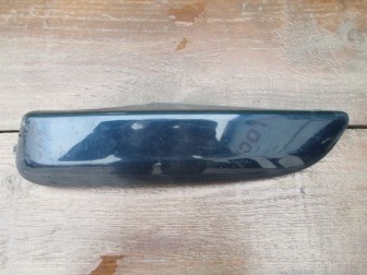 Накладка бампера переднего Пежо 308 левая 9680507377, 7452.PK дорестаил, - БУ синяя