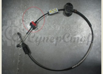 Трос переключения АКПП YS4Z7E395AA, 1073387 1092600 Форд Фокус 1 дв 2,0л 8V SPLITPORT - БУ Дефект