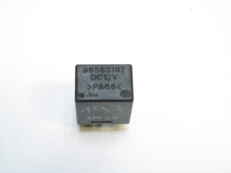 Реле 96565197 DC12V Daewoo Matiz, Chevrolet Spark - 4-х контактное - Черное, - БУ