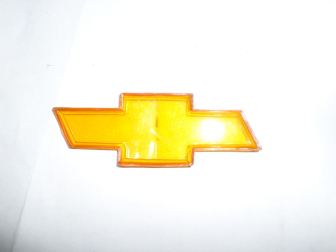 Эмблема 96546998 96546997 Шевроле Авео Т200 Ланос - ТОЛЬКО верхнее СТЕКЛО - Крест 12х4,3 см - БУ