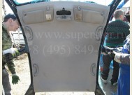 Козырек солнцезащитный Форд Фокус 1 левый 98AZ5404105DAB, YS4Z5404105DAA Америка, - БУ