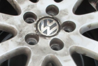 Колпак Фольксваген Поло диска литого маленький 1J0601171BXF, 1J0601171ULM на R14, - БУ