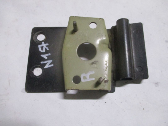 Кронштейн усилителя переднего бампера правый 96545536 Шевроле Лачетти Все - Черный N157-KU11-RH - БУ