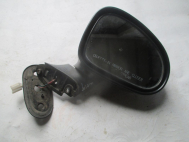 Зеркало правое Дэу Матиз 96571098 электрическое 3 пин E13010140 020140 - Черное - БЕЗ НАКЛАДКИ - БУ