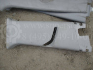 Облицовка стойки центральной левая верхняя 0122298, 13223741, 13223872 Опель Астра H Хэтчбек, - БУ