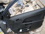 Облицовка двери Форд Фиеста передней правой 1530550 нащельник до 2008 г, - БУ