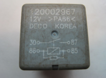 Реле 120002967 Шевроле Авео Т300 Круз Опель Астра многофункциональное Серое - БУ 