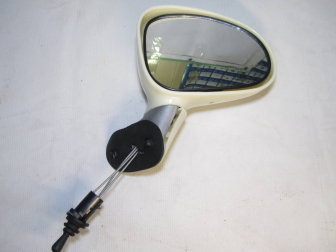 Зеркало правое Дэу Матиз 96323392 96323345 96314385 - механика - регулируемое - Белое - Sat