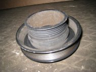 Шкив коленвала Форд Фокус 1, 1,4 литра Фиеста 1348414, 1753151, 2S6G6B321A9A Zetec, - БУ