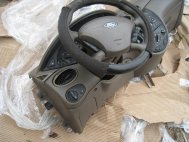 Подушка безопасности Форд Фокус 1 водительская США 2M5Z54043B13HAA в руль 4-ре спицы, - БУ