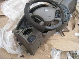 Подушка безопасности Форд Фокус 1 водительская США 2M5Z54043B13HAA в руль 4-ре спицы, - БУ