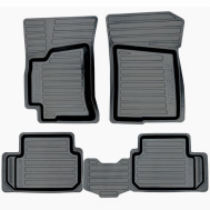 Коврики салона Шевроле Ланос ADRAVG030 NPLPO1225 резиновые комплект 4 шт с бортиком, - Avtodriver