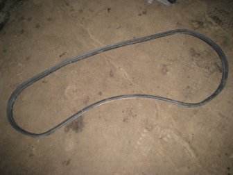 Уплотнитель проема крышки багажника Киа Рио 3 Хэтчбек 873214X200 с 2011 г, - БУ