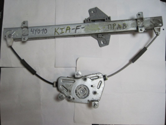 Стеклоподъемник двери передней правой 824044Y010 Киа Рио 3 с 2011 года - без мотора, - БУ